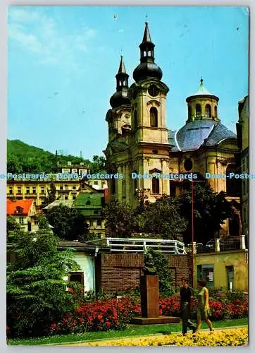 D321294 Karlsbad. Kirche St. Maria Magdalena. Vaclav Ostadal. Tisk Severograf