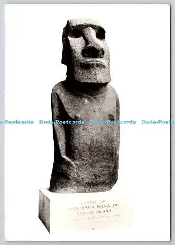D321319 British Museum. Steinstatue. Hoa Haka Nana la oder Breaking waves from cu