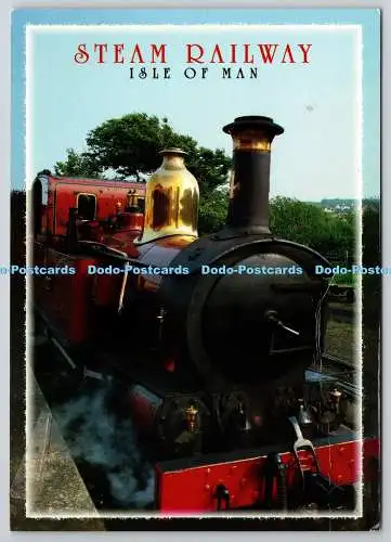 D321334 Isle of Man. Dampfeisenbahn. Adrian Baker. International Photobank. Crowe