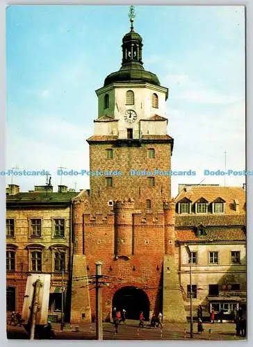 D321337 Lublin. Gotycka Brama Krakowska. A. Stelmach. Biuro Wydawnicze BUCH. Fot