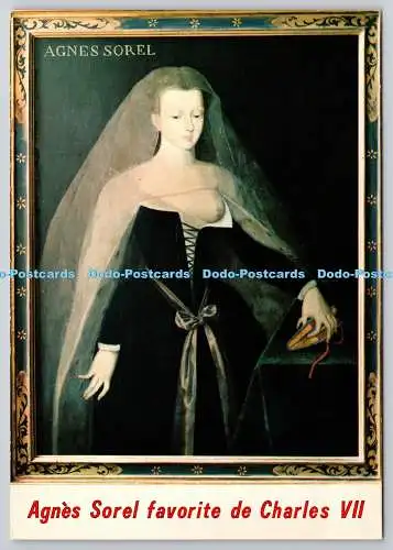 D321365 Les Merveilles du Val de Loire. Indre et Loire. Locher. Agnes Sorel favo