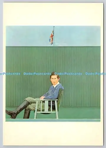 D321493 National Portrait Gallery. Prince of Wales Charles. Bryan Orgel. E.T.W