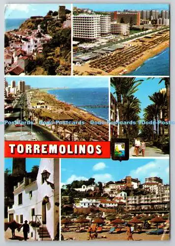 D321516 Costa del Sol. Torremolinos. verschiedenen Aspekten. Dominguez. Madrid. Escud