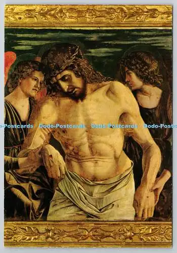 D321564 Venezia. Basilica dei Ss. Giovanni e Paolo. G. Bellini. Christus tot. Det