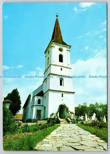 D321568 Sibiel. Jud. Hermannstadt. Biserica. Ian Miclea. Transilvania. Postkarte