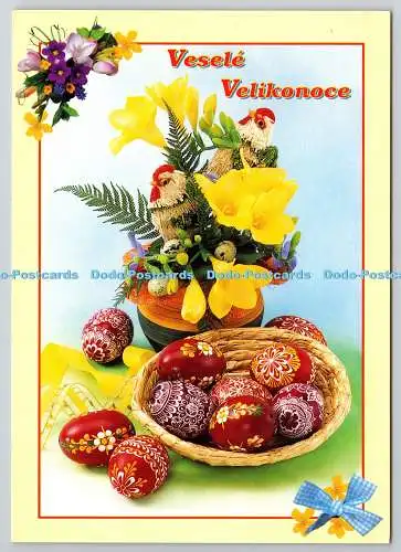 D321577 Vesele Velikonoce. ARIA. PM. Mlada Boleslav. 2004. Postkarte