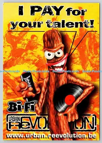 D321581 Brüssel. Ich bezahle für Ihr Talent. BiFi UrbanR und Evolution. Musik und Gra