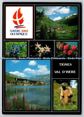 D321587 La Tarentaise. Frankreich. Savoie 1992 Olympique. Tignes Val d Isere. Editio