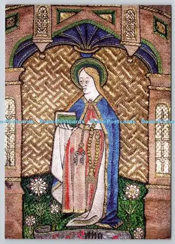 D321600 Stonyhurst College. Gesellschaft Jesu. St. Zita. Die Lucca Messgewand. Judg