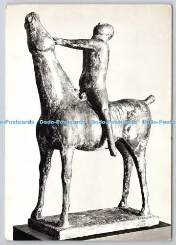 D321611 Minneapolis. Walker Art Center. Marino Marini. Pferd und Reiter 1952. Fer