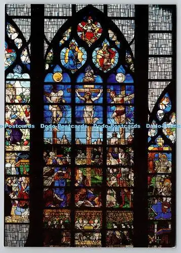 D321632 Rouen. Eglise Sainte Jeanne D Arc. Kreuzigung. GAUD. Moisenay le Petit.