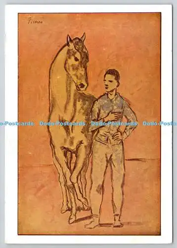 D321648 Tate Gallery. Picasso. Jeune Homme et Cheval. SPADEM. Ganymed Presse. Lon