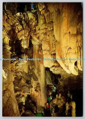 D321685 Frankreich. Posten. Gouffre de Padirac. Le grand pilier du pas du Crocodile. GE