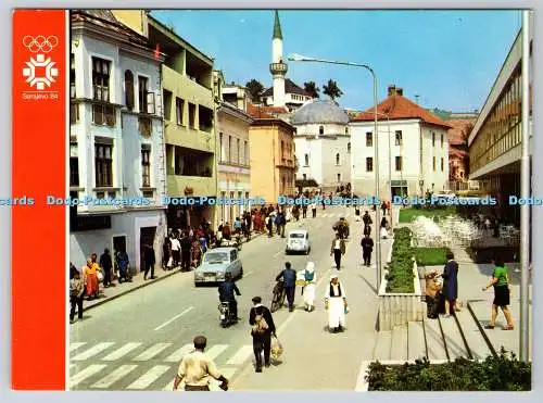 D321757 XIV Olympische Winterspiele Sarajevo 1984. Jajce. Svjetlost. N. 1216. Postc