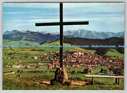 D321765 Einsiedeln gegen Glarnisch mit Sihlsee. A. Liener. Schwanden GL. N. 749