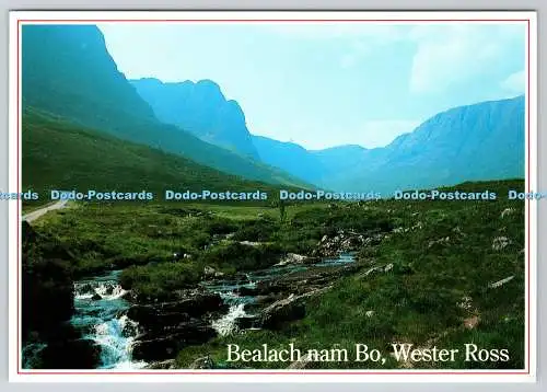 D321793 Wester Ross. Beach nam Bo. Pass des Viehs. Whiteholme. Dundee. Sco