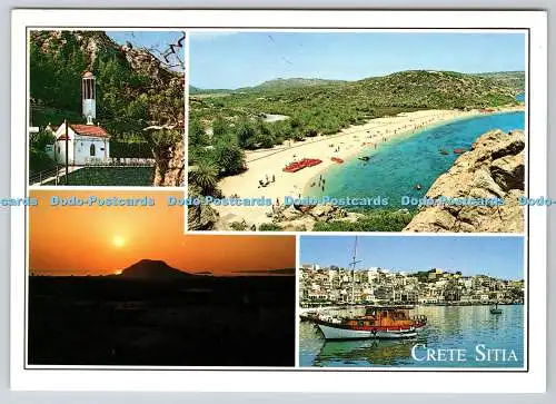 D321823 Crete Sitia. Drossos Bros. Iraklion. Sotiris Toumbis. N. 227. Postkarte.