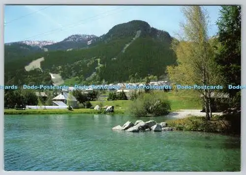 D321833 Frankreich. Hautes Alpes. Serre Chevalier. Le Bez et le lac du Pontillas. Ly