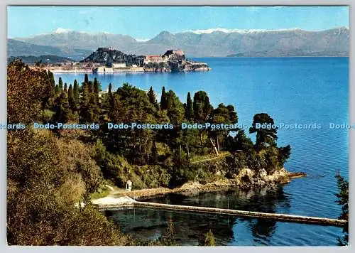 D321843 Griechenland. Korfu. Teilansicht. Fototechnica. C. G. Trimboli. Pescara. Ital