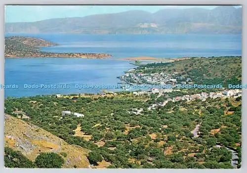 D321848 Griechenland. Kreta. Elounta. Gesamtansicht. Diakakis. Athen. Delta. N. 651. 1