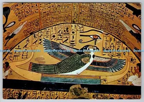 D321894 Vereinigte Arabische Republik. Ägypten. Gott Ptah Sokaris als geflügelter Falke in der Rinde