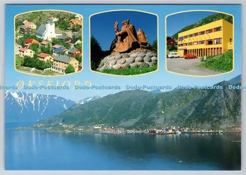 D321941 Norwegen. Oksfjord. ZUM FOTO ALS. Harstad. HG Offset. Postkarte. Multi View