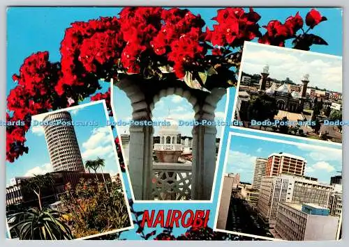 D321946 Nairobi. Stadtzentrum. Kensta. Kenia Schreibwaren. Dino Sassi. N. 091. Mult