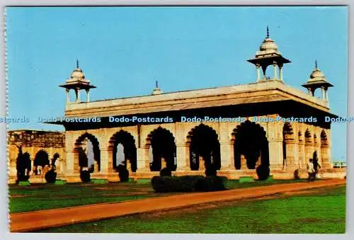D321961 Indien. Red Fort. Diwan e Khas. Postkarte