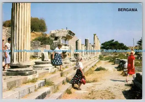 D321964 Türkei. Bergama. Harabelerinden bir gorunus. Mahmut Camci. Izmir. Postca