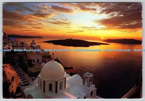 D321972 Griechenland. Santorini. Stavros und Kostas Marmatakis. Chania. 2003. Postkarte