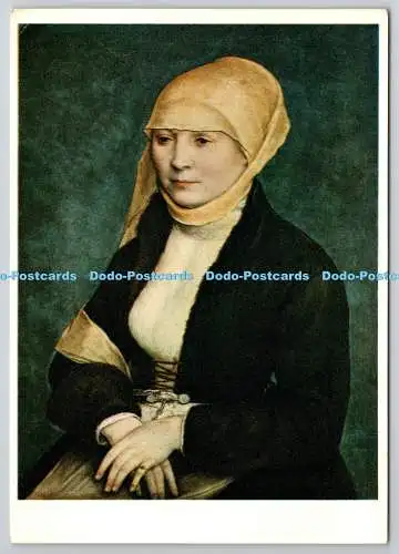 D321988 Hans Holbein de Jonge. Porträt einer jungen Frau. Mayritshuis. Gravenhage