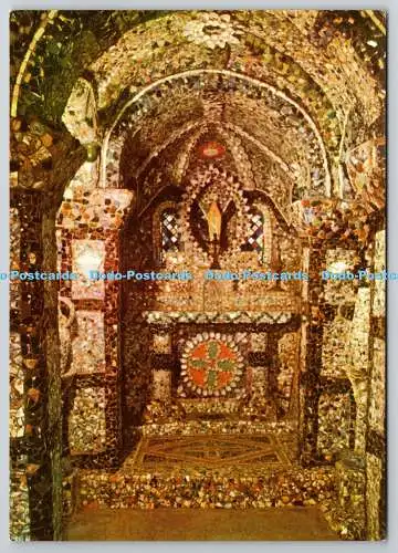 D321993 Kanalinseln. Guernsey. Les Vauxbelets. Kleine Kapelle innen. Jarro