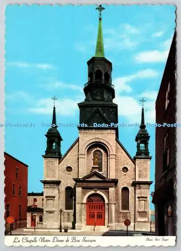 D321994 Kanada. Quebec. Montreal. La Chapelle Notre Dame de Bon Secours. Eric Ja