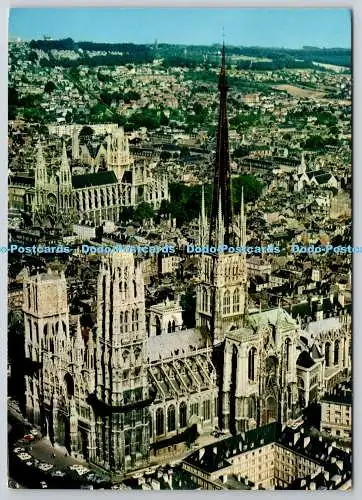 D322007 Rouen. Die Kathedrale. Kirche St. Ouen. Musee Heanne D Arc Rouen. Combie