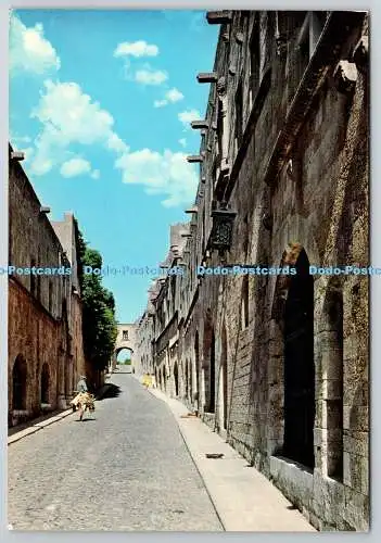 D322012 Rhodos. Straße der Ritter. Elafos. Krüger. PM Rodos. 2011