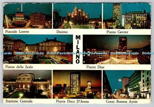 D324040 Milano. GM. PM Milano Ferr. Corrisp. 1974. Multi View
