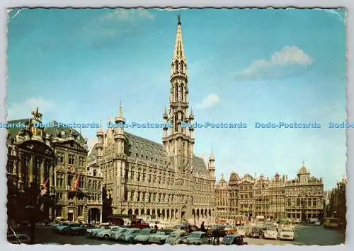 D324042 Brüssel. Alter Marktplatz. Colorprint Photocolor. s.p.r.l. PM Bruxel