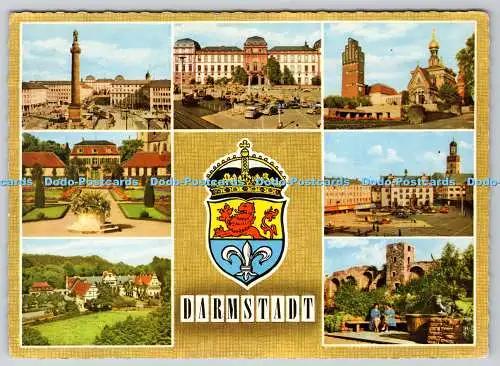 D324050 Darmstadt. Jakob Krapohl Verlag. 1964. Multi View