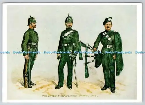 D324083 The Cameronians. Schottische Gewehre. Hamilton. Schottland. R. Simkin. Beric T