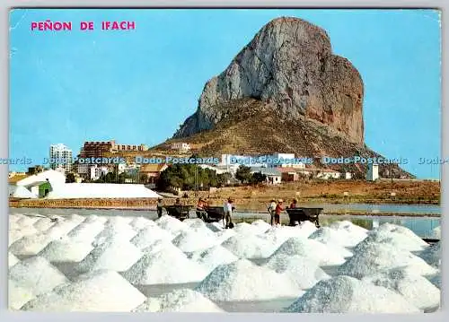 D324100 Penon de Ifach. Calpe. Alicante. Gestein von Ifach aus den Salzbeeten. Fotog