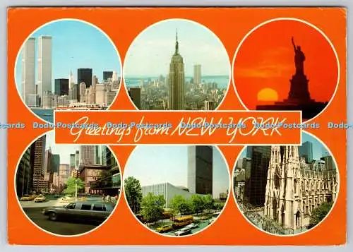 D324101 New York City. Abteilung von Smiles Industries Inc. NY. Postkartengalerie.