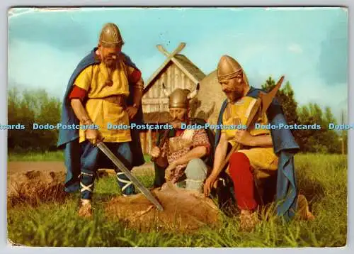 D324109 Dänemark. Wikinger. KWY. Frederikssund Vikingerne Danmark. K. Witt Moller.