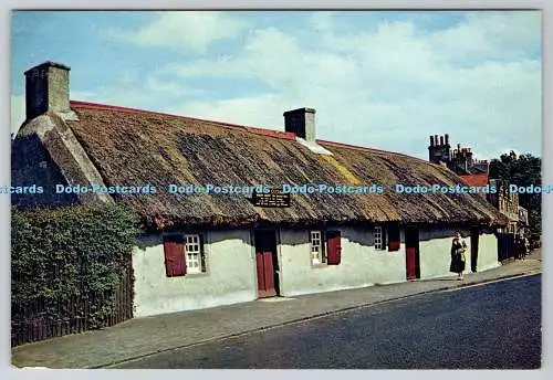 D324130 Burns Cottage. Alloway. Ayrshire. Schottland. Der Geburtsort von Robert Bur