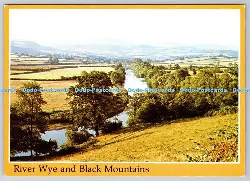 D324143 River Wye und Black Mountains. Judges Ltd. Hastings. England