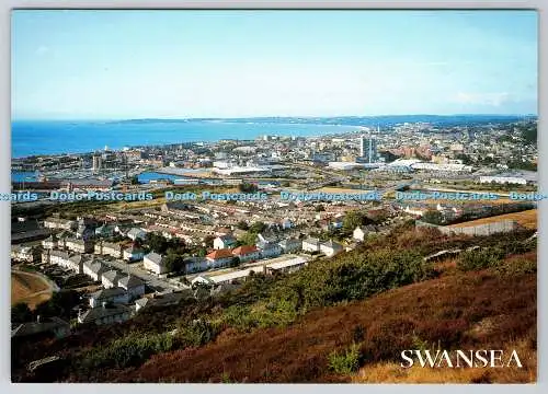 D324192 Swansea. Von Kilvey Hill. J. Salmon Ltd. Sevenoaks. Kent