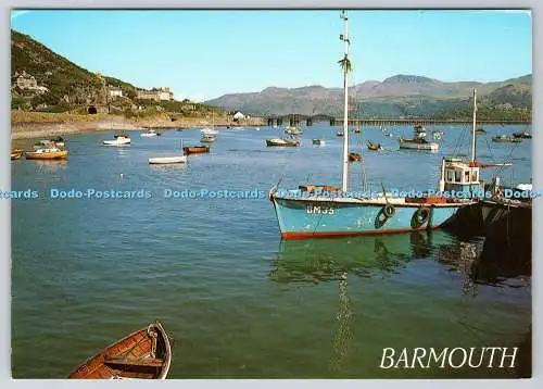 D324205 Barmouth Harbour und Cader Idris. J. Salmon Ltd. Sevenoaks. Kent