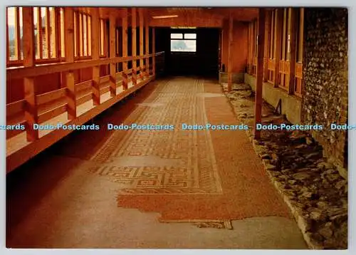 D324222 Römische Villa Bignor. Nordportikus. DRG. J. Arthur Dixon. Dickinson Robin