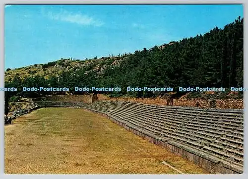 D324262 Delphi. Das Stadion. Griechenland. Delta