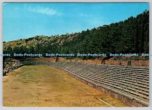 D324263 Delphi. Das Stadion. Griechenland. Delta