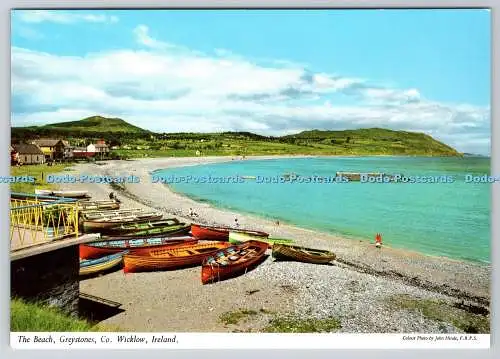D324272 The Beach. Greystones. Co Wicklow. Irland. John Hinde Ltd. F. R. P. S